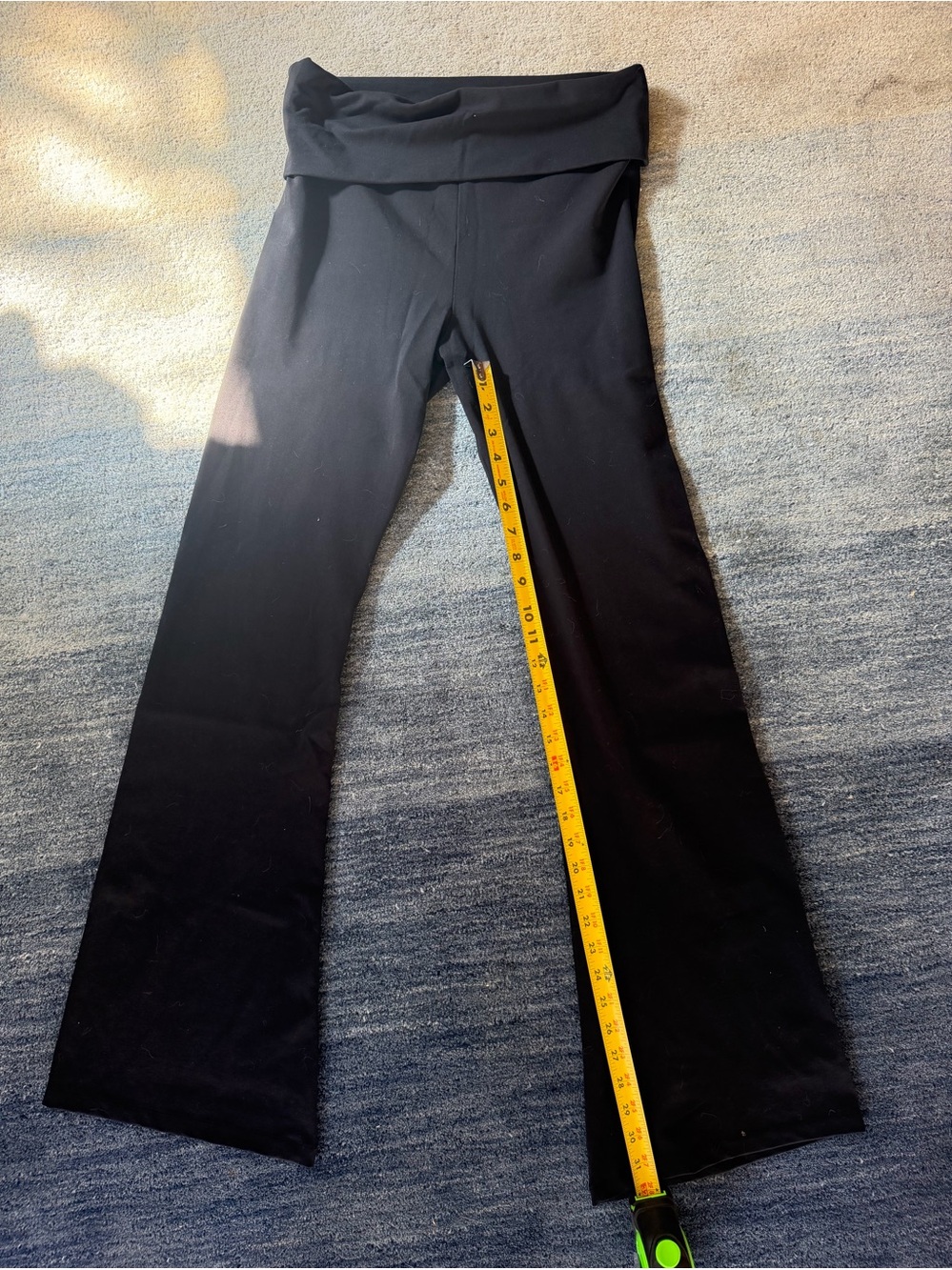 Organic basics fold over flare pant - Picture 4 of 6